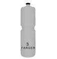 EUB Max 1000 Custom Flaske 1000ml, 3-farget, egendesignet trykk