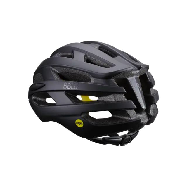 BBB Hawk MIPS BHE-153 Hjelm Sort L 21 Luftehull, 58-62cm 