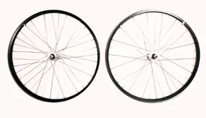 HJC V-brems 24"/507mm Sort Forhjul HJC P6NS felg, fast aksling, mutter 