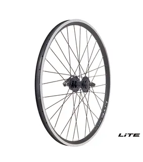LITE V-brems/DiscIS 24"/507 Forhjul Sort NEXT II felg, 5x100mm, Stikkakse