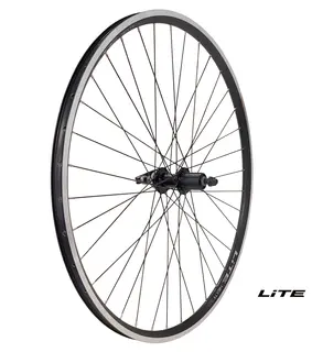 LITE V-brems/CL 26"/559 Bakhjul Sort NEXT II felg, 8/9/10/11 Boss,Stikkakse