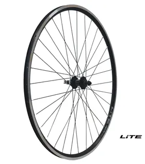 LITE V-brems/CL 28"/622 Forhjul Sort NEXT II felg, 5x100mm, Stikkakse