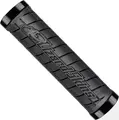 Lizard Skins Logo Lock-On Holker Sort Dobbel-Ring, 130mm, Ø31.5mm, 120gr
