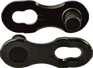 KMC DLC MissingLink 12NR Kjedelås Sort 12-Delt, 2-pack, 5.2mm