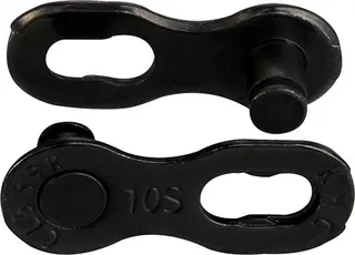 KMC DLC MissingLink 10R Kjedelås Sort 10-Delt, 2-pack, 5.88mm