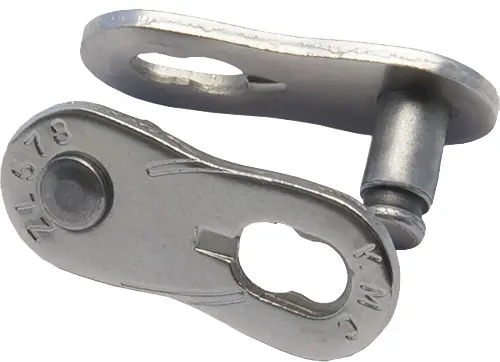 KMC MissingLink Z1eHX NR EPT Kjedelås Single,Wide,9.2mm,2-pack,1/2"x1/8",rustf 