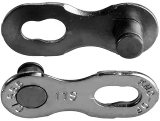 KMC MissingLink 11R EPT Kjedelås Sølv 11-Delt, 2-pack, 5.65mm, Rustfritt