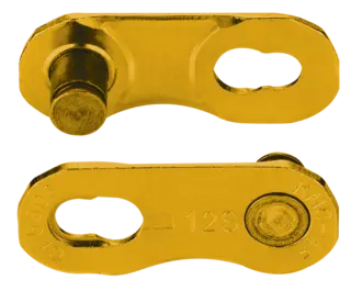 KMC MissingLink Flat NR Kjedelås Gull 12/13-Delt, 2-pack, 5.2mm