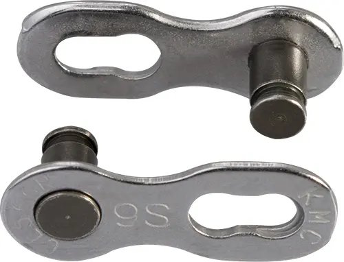 KMC MissingLink 9R EPT Kjedelås Sølv 9-Delt, 2-pack, 6.6mm, Rustfritt 