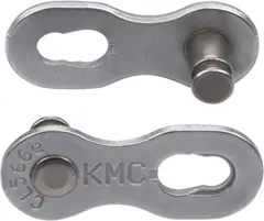 KMC MissingLink 9NR EPT(e9)Kjedelås Sølv 9-Delt, 2-pack, 6.6mm, Rustfritt