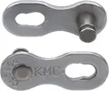 KMC MissingLink e1NR EPT Kjedelås Sølv Single,8-delt,Narrow,7.3mm1/2x3/32",rust