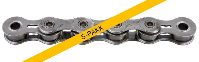 KMC e101 EPT Wide El-Sykkel Kjede 5pk Single, 5x112 ledd, 1/2"x1/8", Rustfritt 