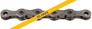 KMC X10 Kjede Grå 10-Delt, 25x114 ledd, 5.88mm