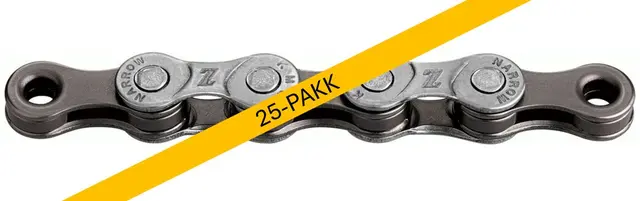 KMC Z8 Sølv/Grå Kjede 5-8-Delt, 25x116 ledd 