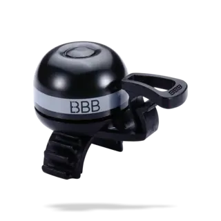 BBB Easyfit Deluxe BBB-14 Ringeklokke 10 pk, Sort/grå, Strikk