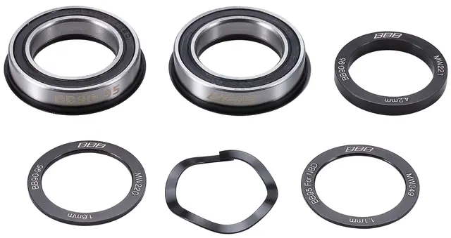 BBB BottomBear BBO-26 BB90 Kranklager Passer BB90/95 krankhus (Trek), Ø37/24mm 