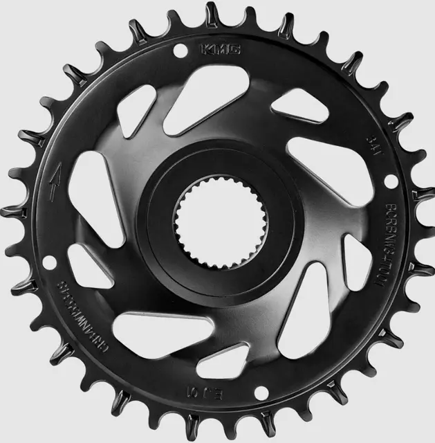KMC Bosch Krankdrev 34T Kjedelinje 55mm, Narrow-Wide, stål 