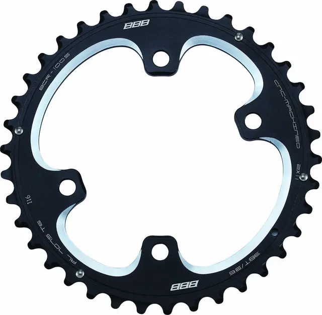 BBB MTBgear BCR-100S Krankdrev 96 BCD/4-arm, 2x11-delt, Alu 