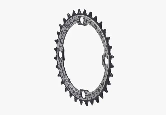 Race Face Krankdrev Sort 104 BCD/4-arm, 9/12-delt,Narrow/Wide,Alu 