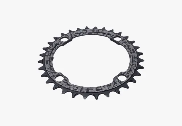 Race Face Krankdrev Sort 104 BCD/4-arm, 9/12-delt,Narrow/Wide,Alu 