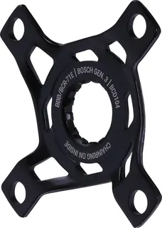 BBB Bosch E-BikeMount BCR-71E Spider Gen 3, 104-BSD, 4-arm, Single