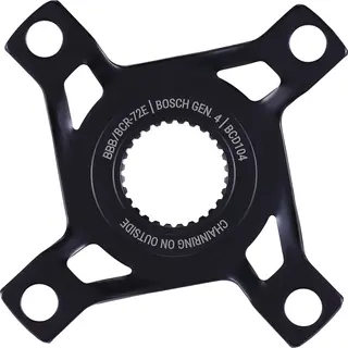 BBB Bosch E-BikeMount BCR-72E Spider Gen 4, 104-BSD, 4-arm, Single