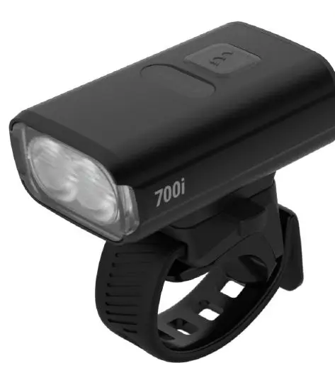 BBB NanoStrike 700i BLS-262i Frontlykt 700 Lumens, USB-C, Sort 