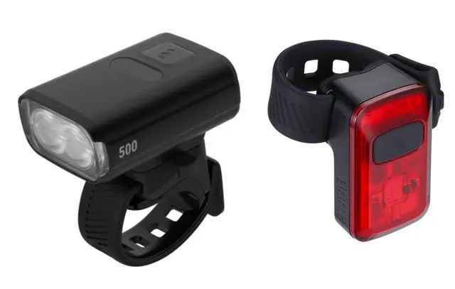 BBB NanoStrike 500iC BLS-265i Lyktesett 500+20 Lumens, ink Spark BLS-152 Bak 