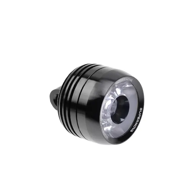 Supernova Mini 2 Pro Frontlykt 550L, 12V, Sort, Remote, 50g 