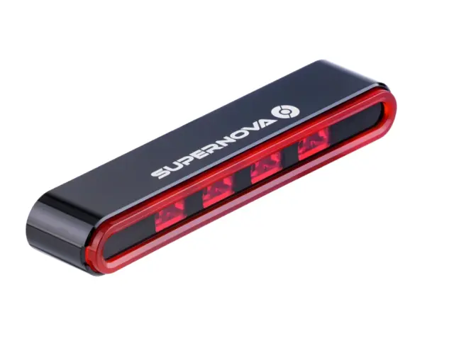 Supernova M99 TL 2 Pro Bremse/Baklykt 2.3-4.0W, 12V, Sort, 40g 