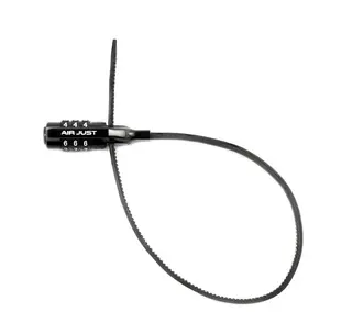 Uläc Air Just Combo Z-Tie Zip Tie Lås Kode, 10mmx0.38mmx500mm, 115gr, Level 3