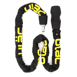 Uläc Diesel Kjettinglås Sort/Gul Nøkkel, 7mm x1000mm, 1315gr, Level 6