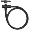 BBB KeyGuard BBL-112B Wirelås Nøkkel, Sort,15x1800mm,Level 8,m/brakett