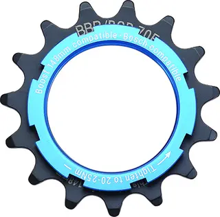 BBB Bosch Gen2 BCR-70E Krankdrev 15T Bosch, 11/128", stål, Boost kompatibel