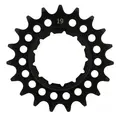 KMC Rohloff Elsykkel Kjedehjul 15-21T Sort, CroMo, 1/8"