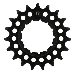 KMC Rohloff Elsykkel Kjedehjul 15-21T Sort, CroMo, 1/8"