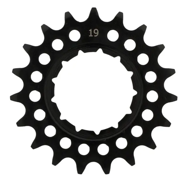 KMC Rohloff Elsykkel Kjedehjul 15-21T Sort, CroMo, 1/8" 