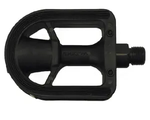 SP-481 Junior 9/16" Pedaler 9/16", sort, plast 