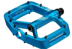 Race Face Aeffect R Platform Pedaler Blå, Alu, 110x115mm, 20-pins, 440g