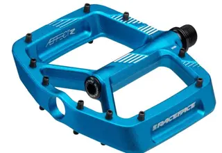 Race Face Aeffect R Platform Pedaler Blå, Alu, 110x115mm, 20-pins, 440g