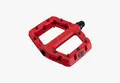 Race Face Chester Platformpedal S Rød Nylon Composite, 105x100mm,22-pins, 345g