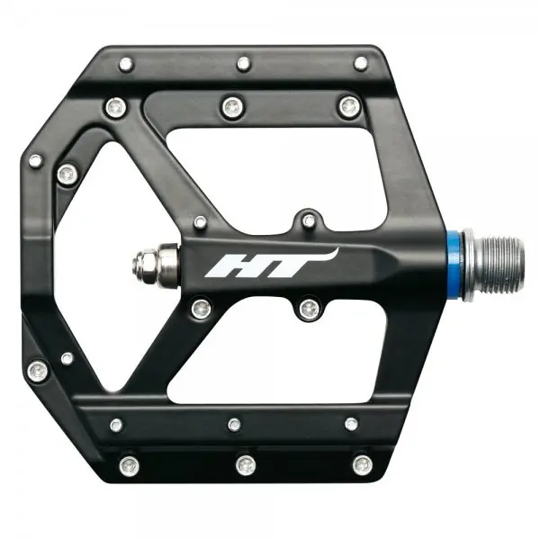 HT Evo-Mag ME03 Platformpedal Sort Magnesium, 102x96x11mm, 10pins, 260gr 