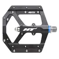 HT Evo AE03 Platformpedal Sort Aluminium, 102x96x11mm, 10pins, 352g