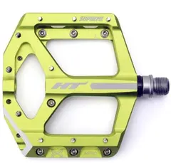 HT ANS10 Supreme Platformpedal Grønn Alu, 100x100x16.6mm,10-pins, 368g