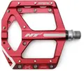 HT ANS10 Supreme Platformpedal Rød Alu, 100x100x16.6mm,10-pins, 368g