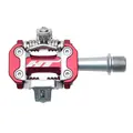 HT M2 XC Pedaler Rød Alu, m/cleats, 305g