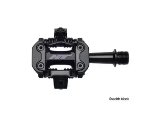 HT M2 XC Pedaler Alu, m/cleats, 305g