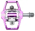 HT T2-SX BMX Pedaler Lilla Alu, 4-pins, m/cleats, 372gr