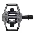 HT T2-SX BMX Pedaler Stealth Alu, 4-pins, m/cleats, 372gr