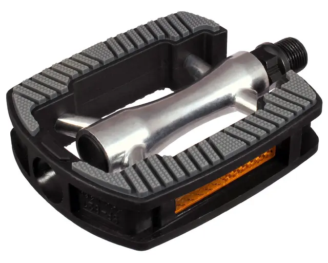 Union SP-821 Trekking Pedal 9/16", Sort/Sølv 